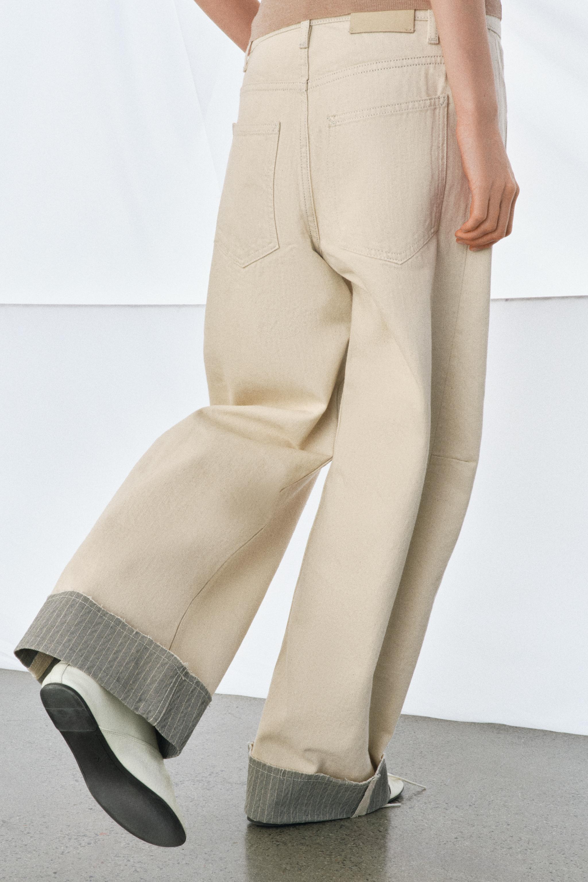 ZW COLLECTION RELAXED MID-RISE JEANS
